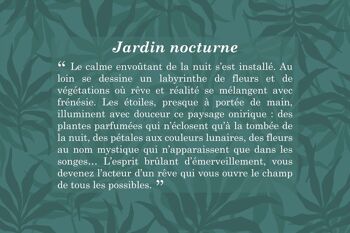 Foulards Foulard jardin nocturne - grand 6