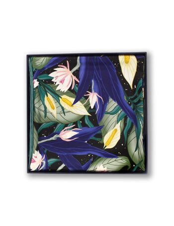 Foulards Foulard jardin nocturne - grand 8