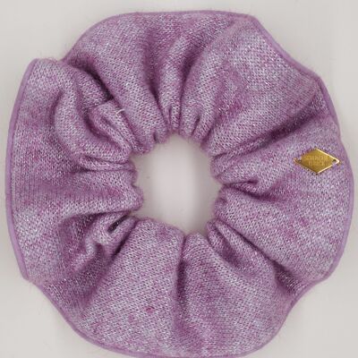 Pink knit scrunchie - Tamara