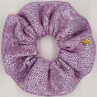 Pink knit scrunchie - Tamara