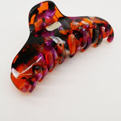 Margaux pliers - Black, purple and orange 7 cm