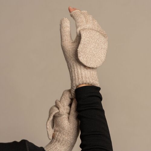 Women's Convertible Gloves Knitted Merino