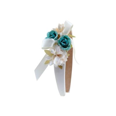 Sandra Water Green Ceremony Headband