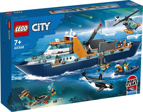 LEGO 60368 - NAVIRE EXPLORATION ARCTIQUE CITY