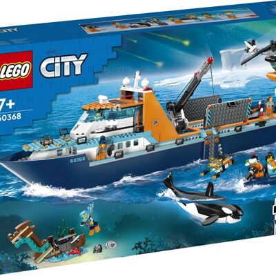 LEGO 60368 - BARCO DE EXPLORACIÓN DE CIUDAD ÁRTICA