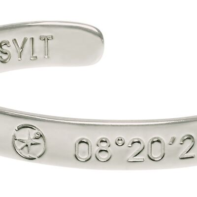 Coordinates bangle Sylt sterling silver (925) / ladies
