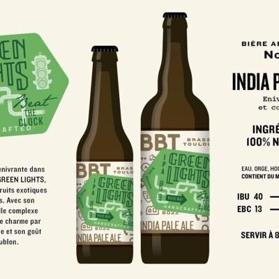 BBT Green Lights – IPA India Pale Ale 6%