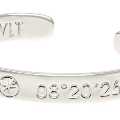 Coordinates bangle Sylt silver plated ladies