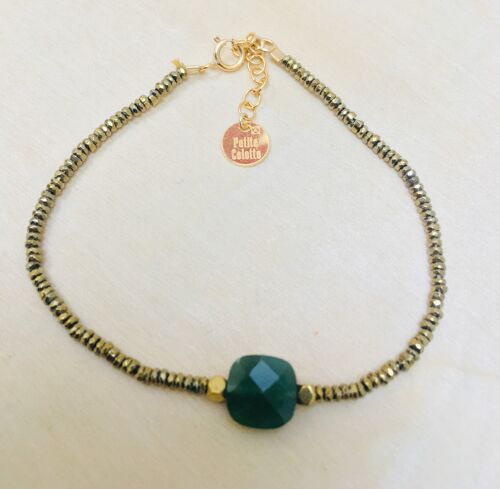 Bracelet alma jade vert