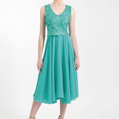 Royal Dress Guipure Body Emerald Peaks Rock