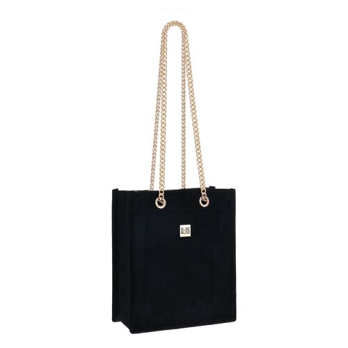 Sac PM Collection Velours Noir