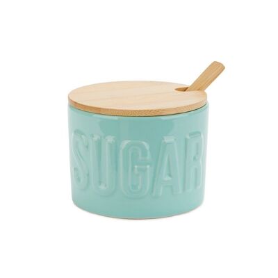 Sucrier/ Sugar Bowl Sugar Turquoise