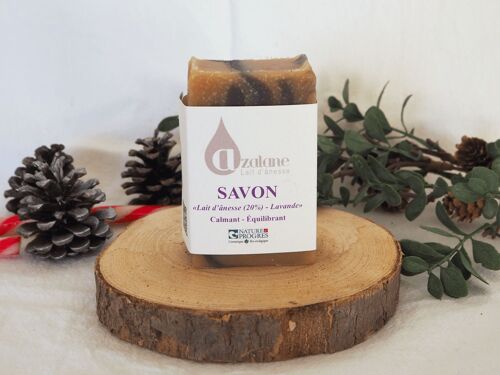 savon lait d'ânesse et lavande