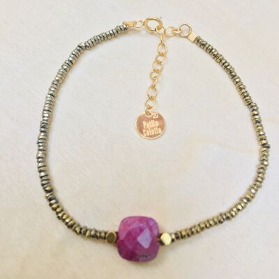 INDISCHES RUBY ALMA ARMBAND