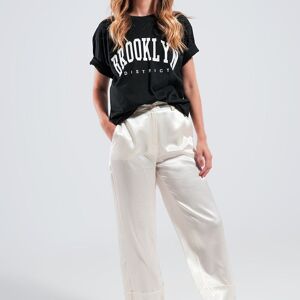 T-shirt Brooklyn en noir