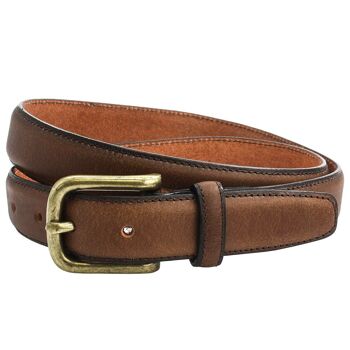 Ceinture en cuir semi-formelle de 30 mm 6