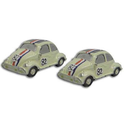 Gemelos Coche Escarabajo 3D