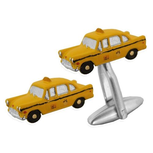 1956 American Yellow Cab Cufflink