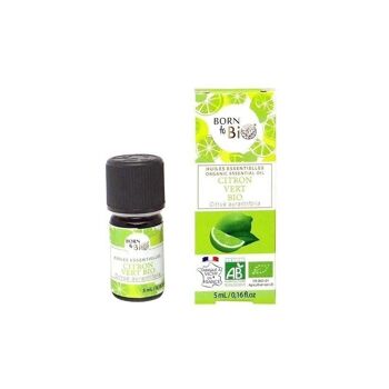 Huile essentielle de Citron Vert (Lime exprimée) - Certifiée Bio 1