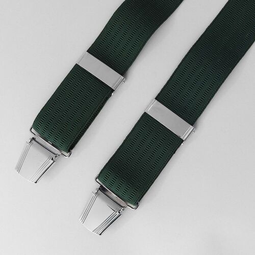 35mm Plain Green Braces