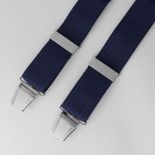 35mm Plain Navy Braces