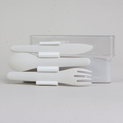 3 Piece Travel Cutlery Set