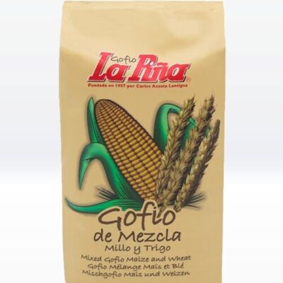 Millo (Mais) & Weizenmischung Gofio – gerösteter Mais und Weizen