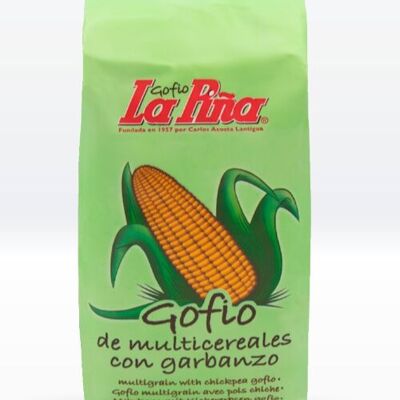 Gofio Multicereales con Garbanzo - Mezcla de Cereales y Legumbres tostados