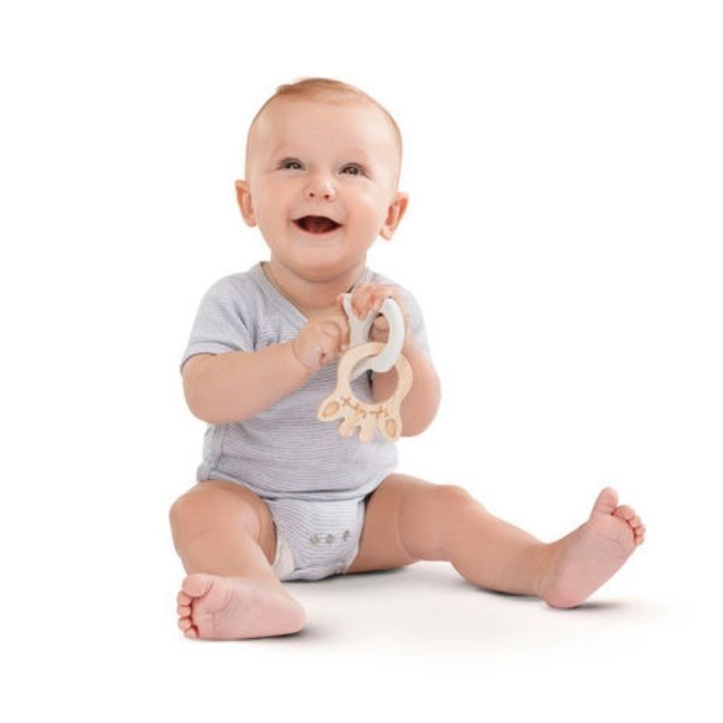 Sagoma di anello in gomma e legno