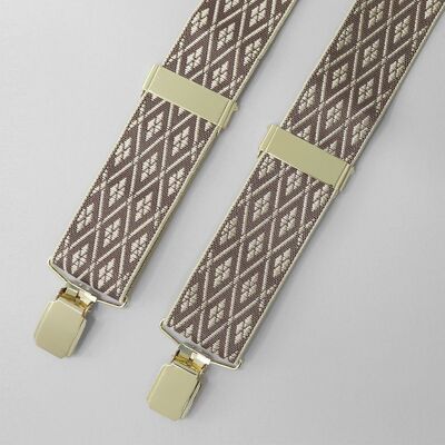 Assorted Diamond Pattern Braces