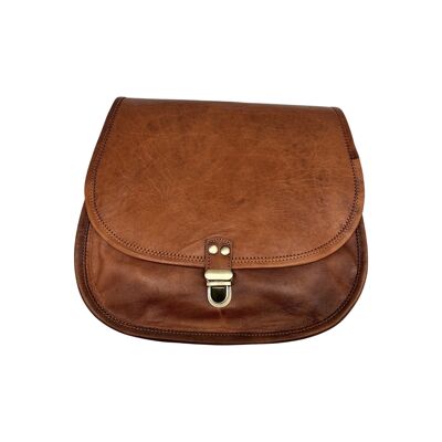 JAYA 28CM GENUINE LEATHER FLAP BAG