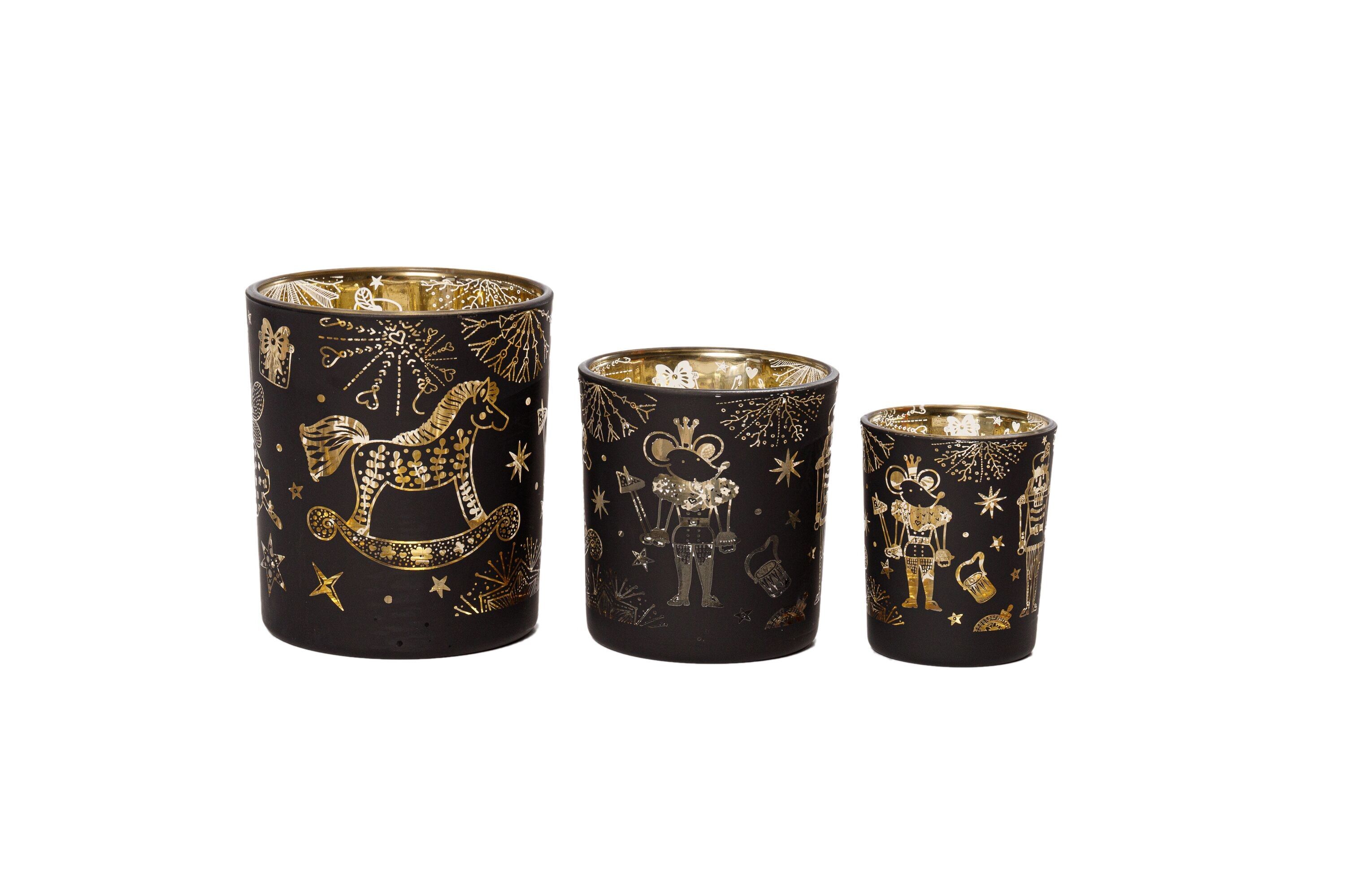 Set di tealight della collezione Schiaccianoci