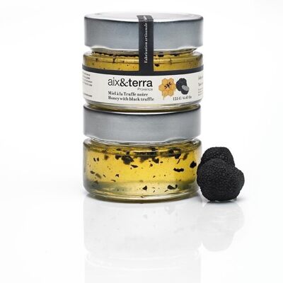 Black truffle honey