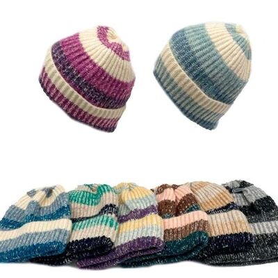 Viscose Hat with One Size and Beautiful Colors for Women