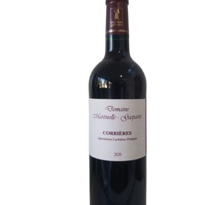 BIO-Rotwein Historische Cuvée AOP CORBIERES Grenache, Syrah, Carignan 2020