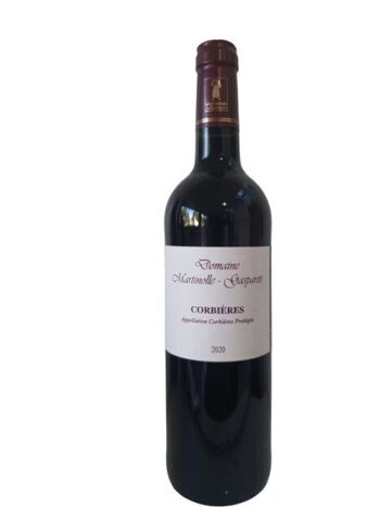 Vin Rouge BIO Cuvée Historique AOP CORBIERES Grenache, Syrah, Carignan 2020 1