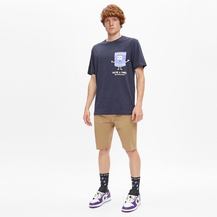 SP TOWELIE SS NAVY T-SHIRT