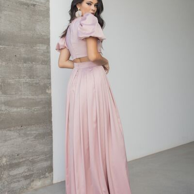 Pink Long Skirt