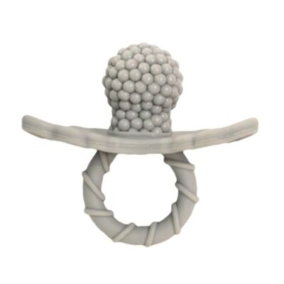 RaZberry Pacifier / Teether - Cookies & Cream (Gray)