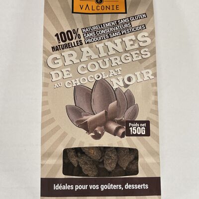 Graines de courges au chocolat noir