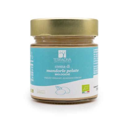 ORGANIC - Terradiva peeled almond cream - 205g