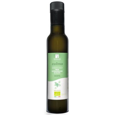 BIO - Huile d'olive extra vierge Terradiva CALMO à la menthe - 0,25L