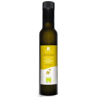 BIO - Extra Virgin Olive Oil Terradiva FESTOSO with oregano - 0,25L