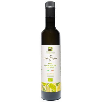 BIO - Huile d'olive extra vierge Terradiva CON BRIO Présidium Slow Food - 500ml