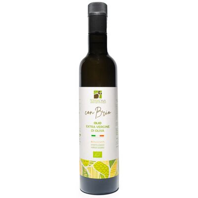BIO - Terradiva Extra Virgin Olive Oil CON BRIO Slow Food Presidium - 500ml