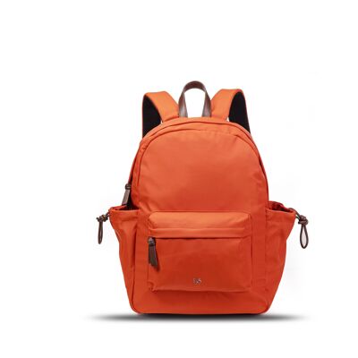 Exs-25691 Yilan Backpack nylon recycled pu trim orange