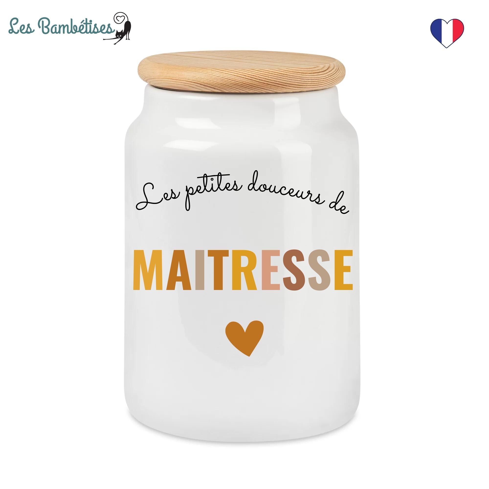 Biscottiera maestro in terracotta