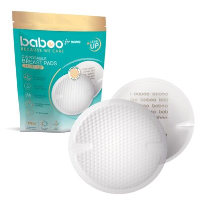 Discos absorbentes de lactancia desechables Baboo (40 piezas)