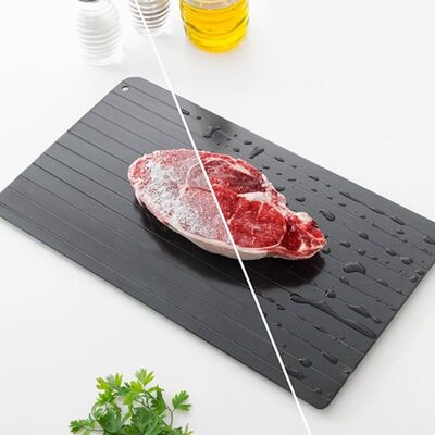 Defrosting Plate : Plaque de décongélation rapide pour aliments