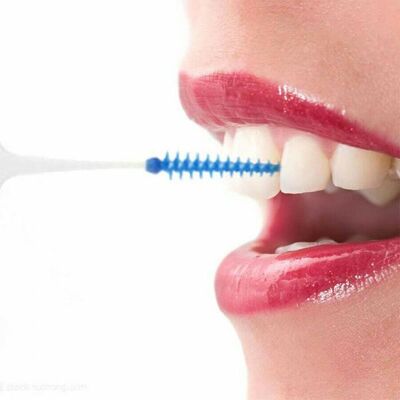 HILO DENTAL: 20 Cepillos Interdentales de Silicona Suave